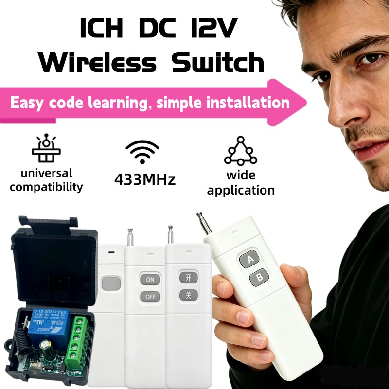 433Mhz DC 12V 6V-30V 1CH Unive - 433Mhz Receiver Module ulasan dan harga