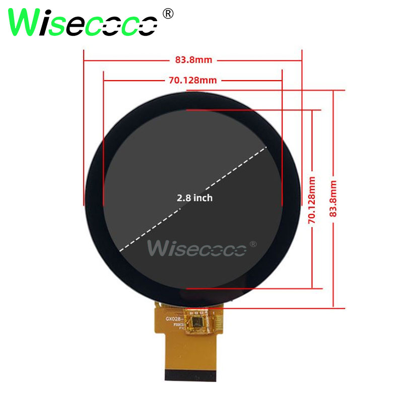 Circle Touchscreen 2.8 Inch 48 - Home Automation Raspberry Pi ulasan dan harga