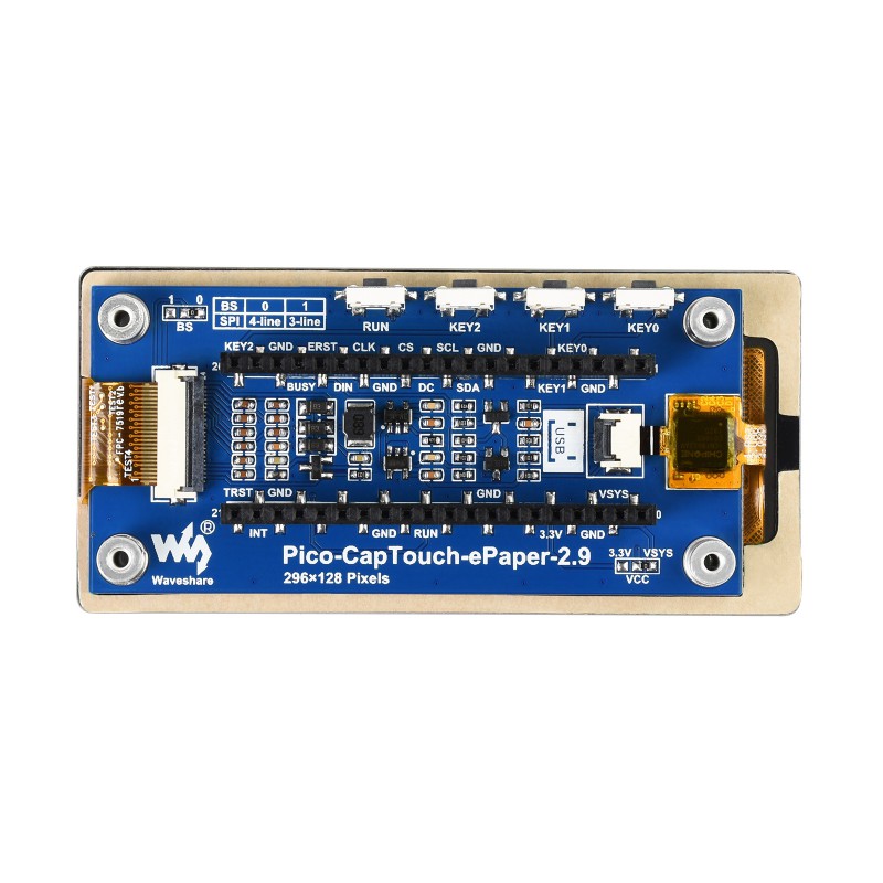 2.9inch Touch e-Paper Module f - Display Epaper 2.9 ulasan dan harga
